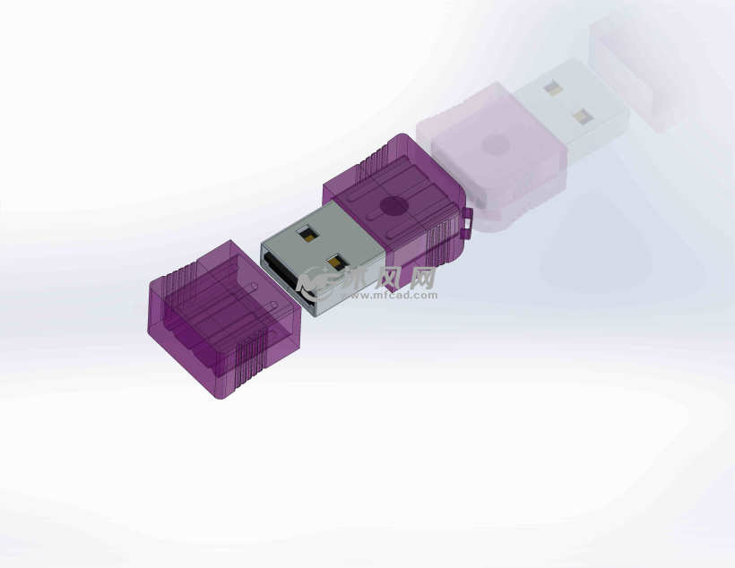 USB迷你闪存驱动器设计模型