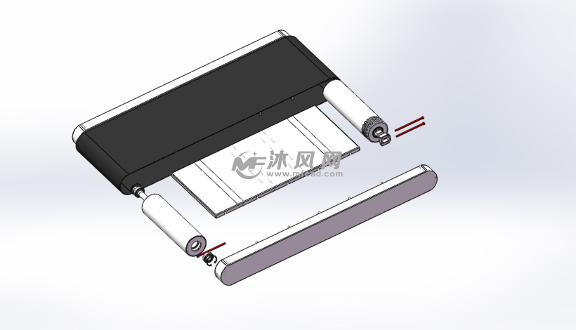 安检机 实验机 学习机 - solidworks机械设备模型