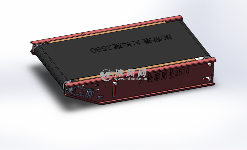 安检机 实验机 学习机 - solidworks机械设备模型