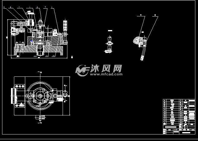 曲柄板回转立式钻床夹具设计