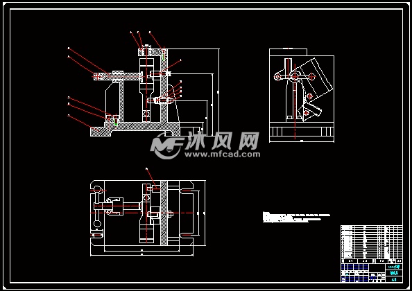 中心架零件工艺及夹具设计【CAD图纸+工艺工