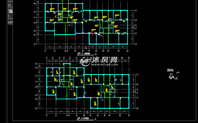 框剪结构住宅楼施工图