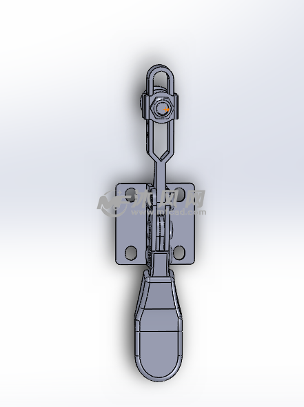 CH-201-B夹钳快速虚线-solidworks小五金模房建水平图纸图片
