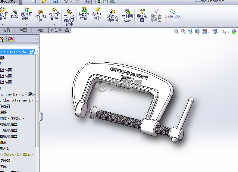国外加紧卡扣模型-solidworks小五金图纸下载如何转模型cad图纸图片