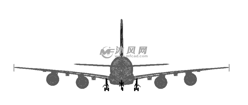 大型客机a380 其他autocad机械图纸 沐风图纸