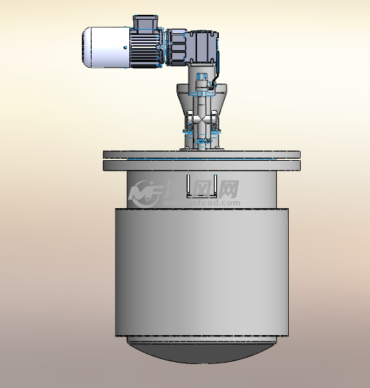 大型搅拌器sw模型