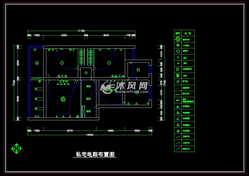 电路布置图