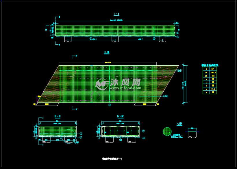 市政桥梁全套施工图