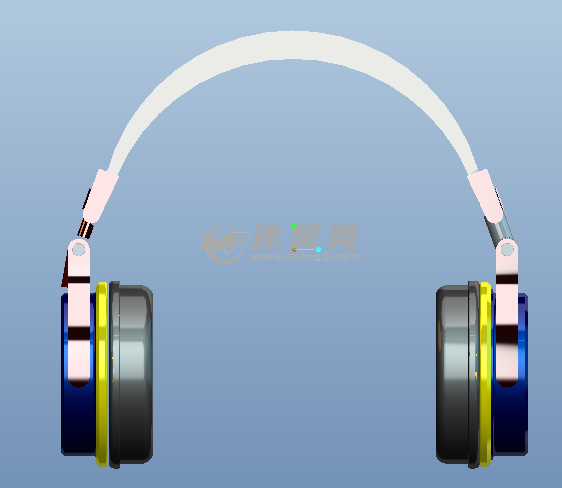 德国重音耳机 - Proe数码产品类模型下载 - 沐风