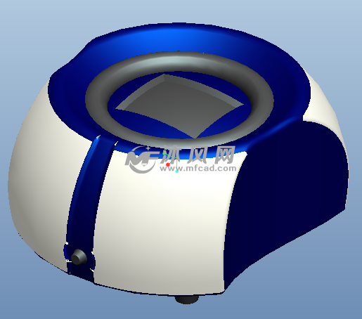 时尚音响式美容机箱 - proe家用电器类模型下载