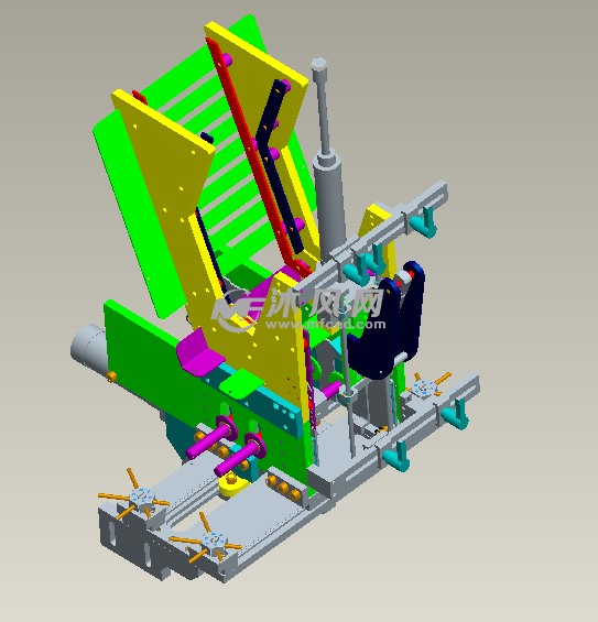 全自动转子漆包线自动滴漆机 - proe机械设备模