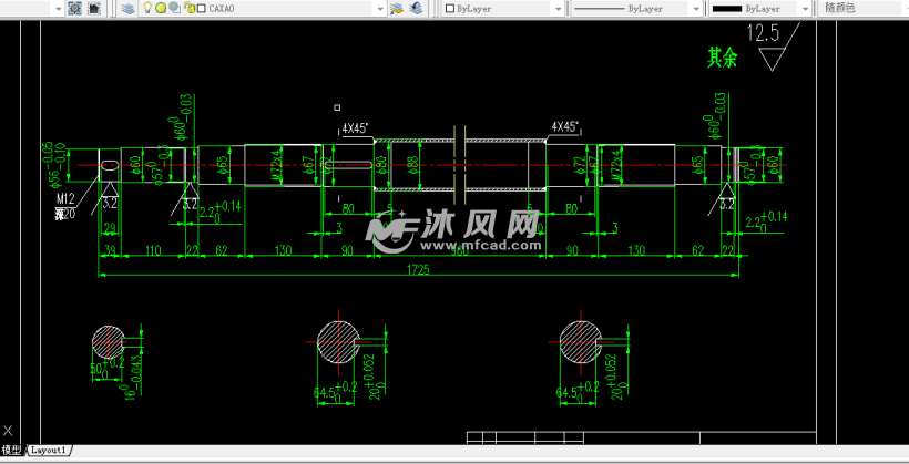 螺钉头冷镦机 课程设计 - AutoCAD普通工程机