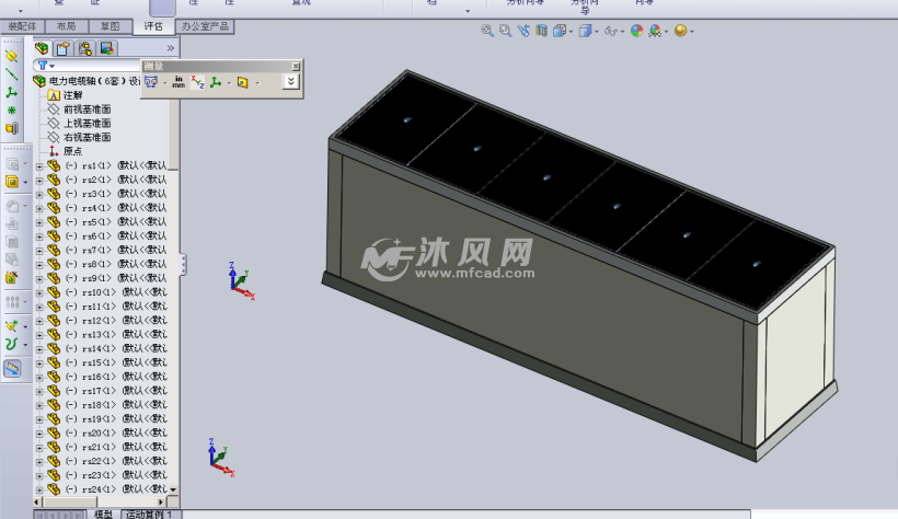 电力电缆轴(6套)设计模型 - solidworks机械设备
