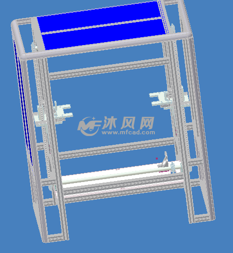 拆码垛机三维图-inventor机械设备类模型和图纸下载cad遥控器图纸图片