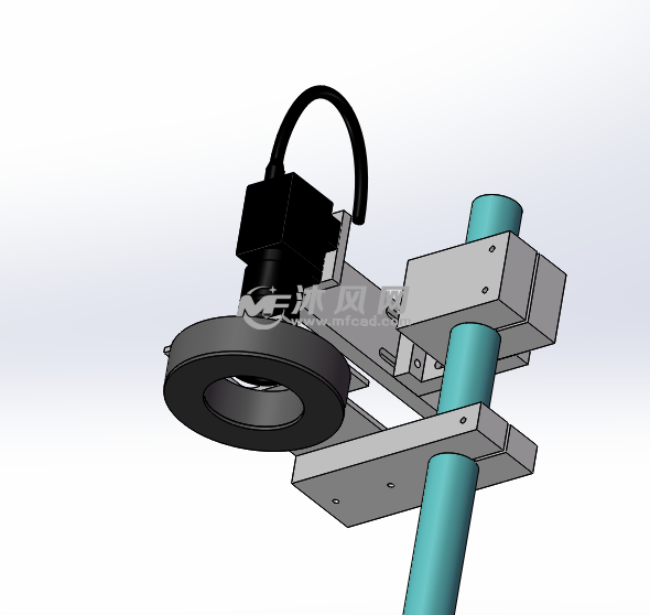 CCD检测机构 - solidworks机械设备模型下载