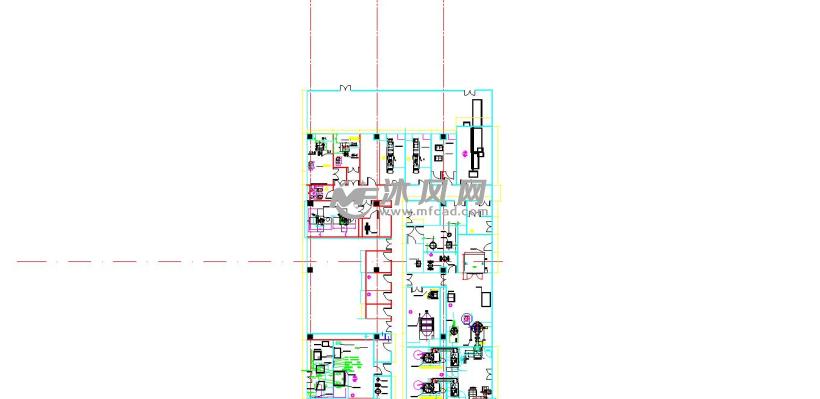 制药厂厂房内部设备平面图
