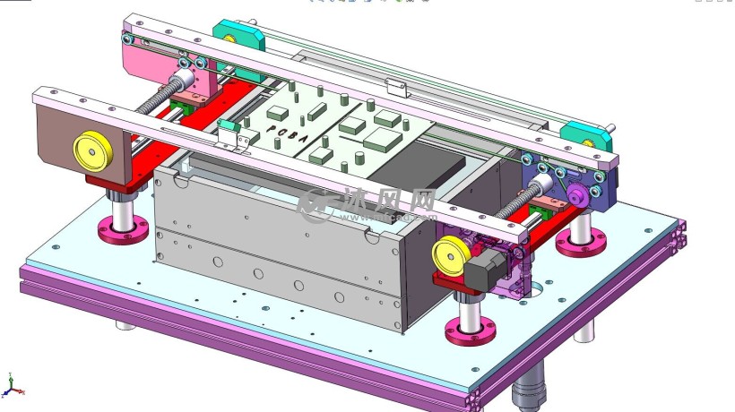 PCB板FCT单层测试机SMT后段检测 - solidwo