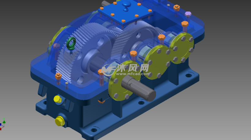 二级圆柱齿轮减速器(可用于机械设计课程设计