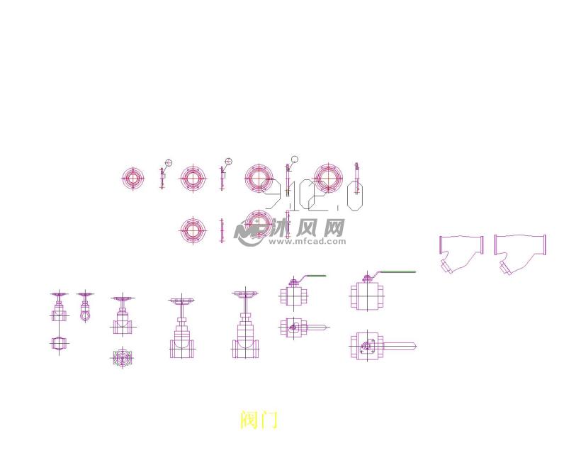 涂装设备五金件,烤箱五金件 - CAD模块图