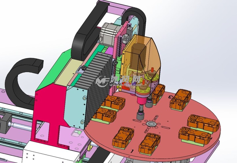 手机壳移动电源-金属外壳打磨抛光机 - solidwo