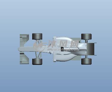 风神级方程赛车模型(含STEP) - ProE玩具公仔
