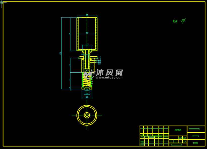 杯式灌装机总体设计(12张CAD图+毕业论文+开