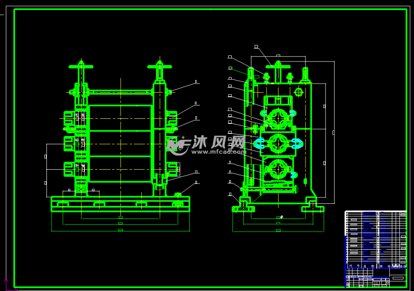 轧钢机总体结构设计及轧辊加工工艺规程设计