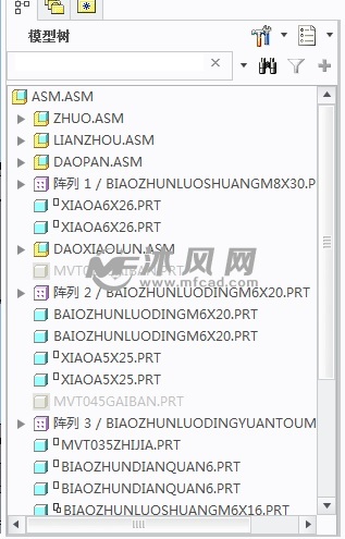 十工位数控机床刀库3D图形 - proe机械设备模