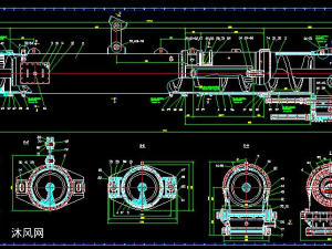 φ6250土压平衡盾构机海瑞克全套cad图纸 - A