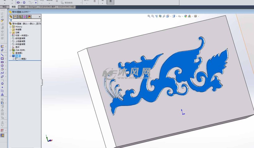 solidworks图片转浮雕,solidworks图片做浮雕 多种类浮雕效果模型 - solidworks生活用品类模型下载