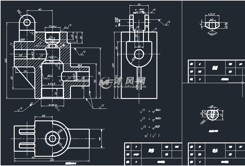 solidworks齿轮油泵,手压阀图纸