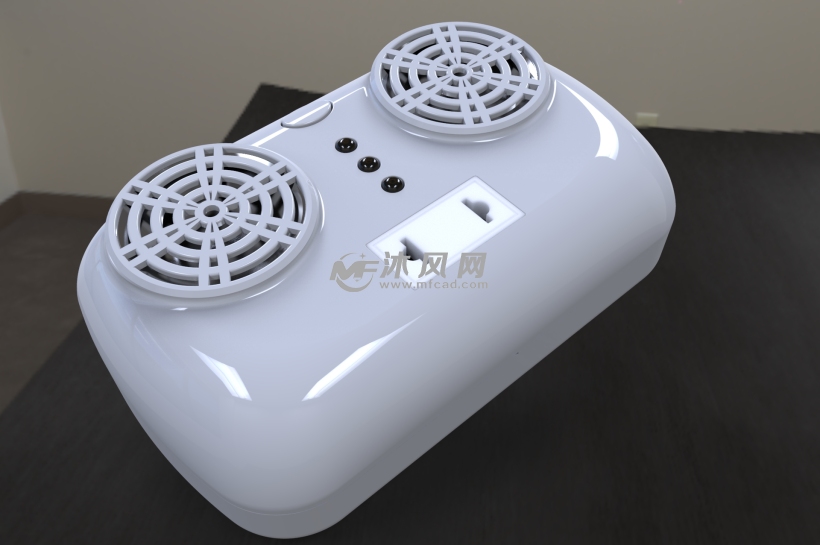 电波驱鼠器 - proe家用电器类模型下载