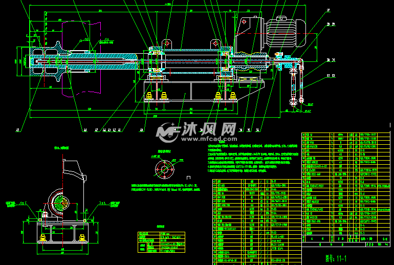 html 文章摘要:加热炉装料悬臂辊道全套图纸(全套24张图纸,详细到每一