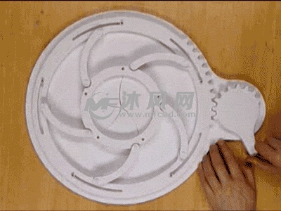 近期各机械论坛一款动图机构模型 - proe常用机