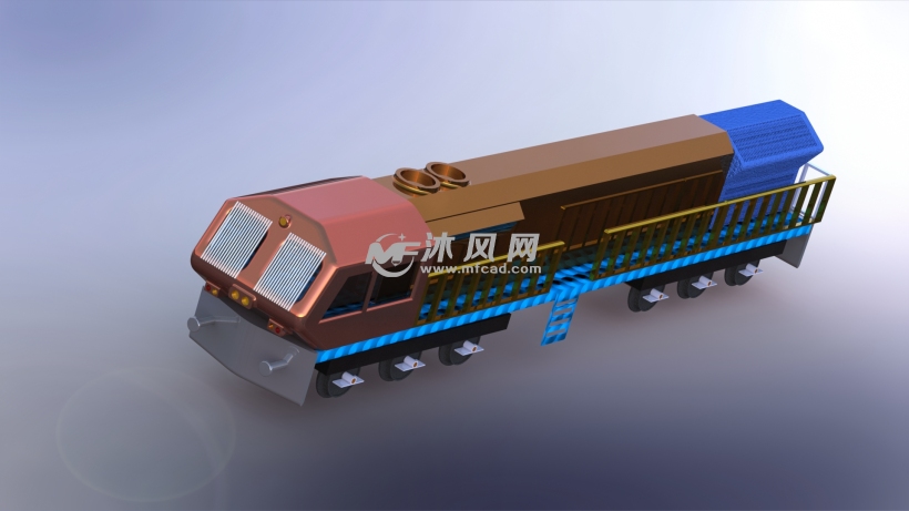 印度铁路机车(火车头)模型