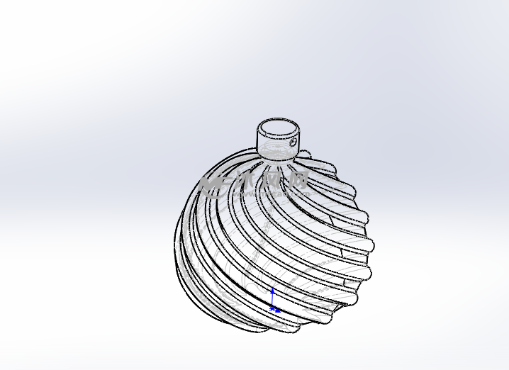 创意香水瓶 - solidworks瓶子容器类模型