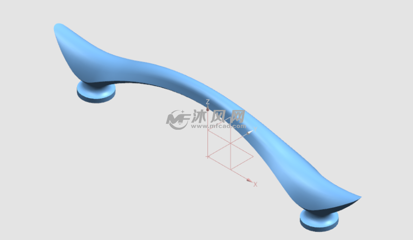 门把手模型 UG建模 - UG生活用品类模型下载