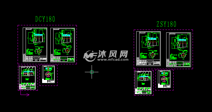 SL260十字滑块联轴器全套生产图纸 - AutoCA