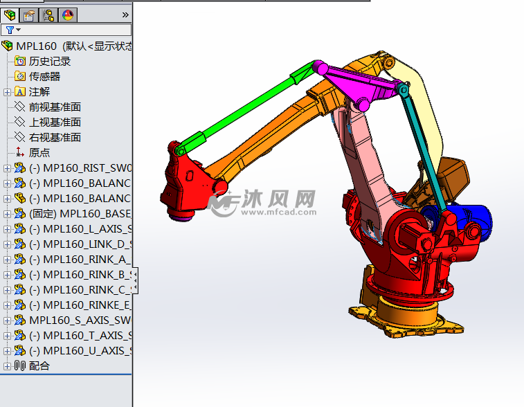 sw码垛机器人 - solidworks机械设备模型下载