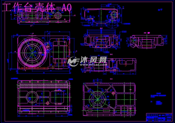 y318滚齿机工作台方案设计【说明书 cad】