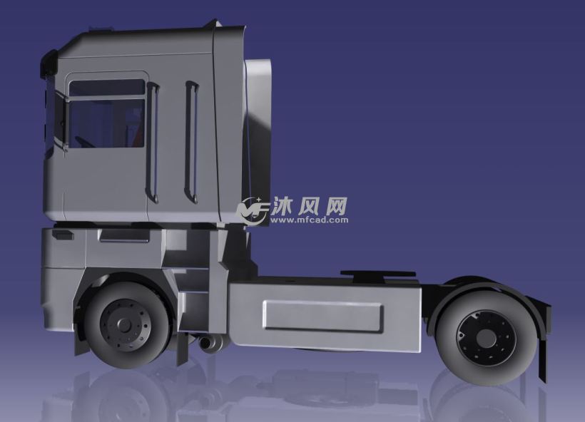 卡车 载货汽车模型 - solidworks交通工具模型下载