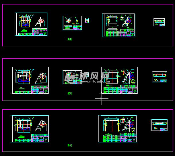 皮带机压带轮全套生产图(800 1200 1400) - Au