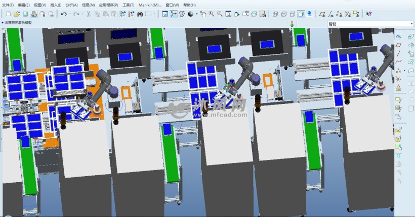 中兴手机自动化生产线设计方案(proe) - Proe数