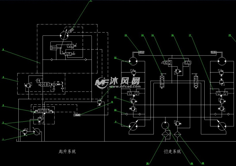 履带起重机的设计【quy50】(液压系统)