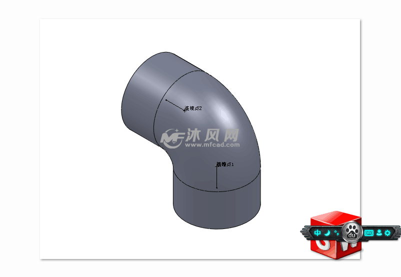 UPVC管道库文件 - solidworks管道类模型下载