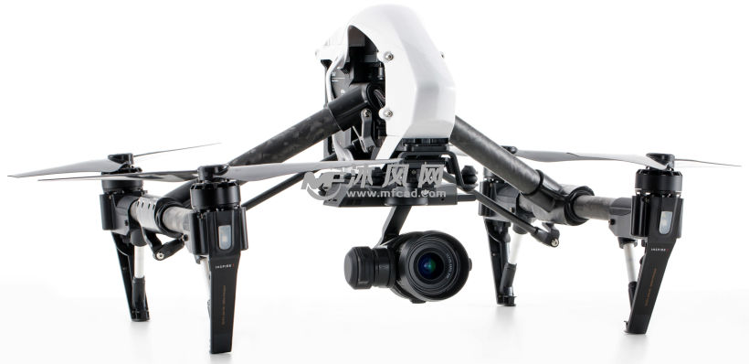 大疆 悟inspire Pro 3D 结构图纸 - proe军工用品