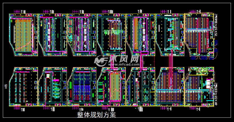 智能车间平面图(工业4.0案例) - 其他autocad机