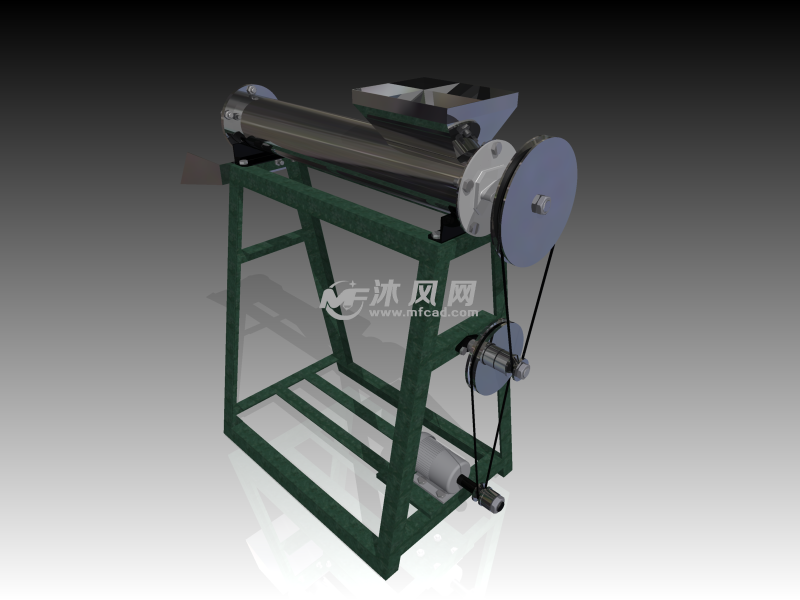 食品加工搅拌机设计模型 - inventor机械设备类