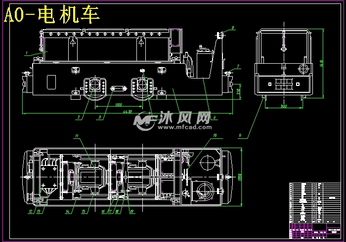 1-6b的固定车厢式矿车】
