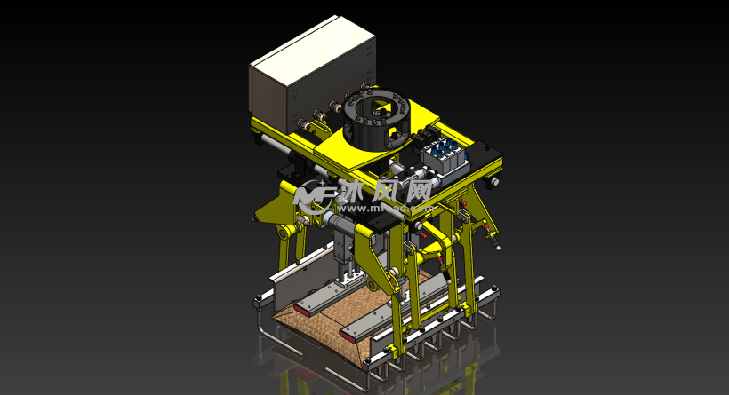 工业机器人码垛专用手爪 - solidworks机械设备